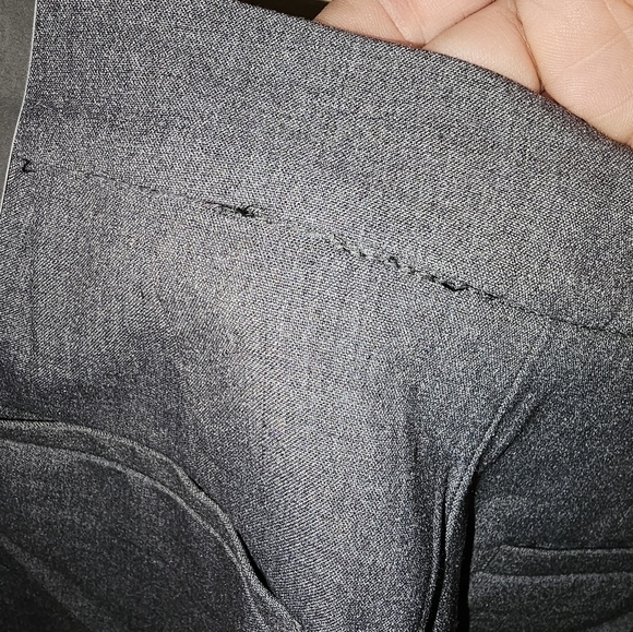 White House Black Market Grey Trousers NWT 6R  "G" - Picture 5 of 6